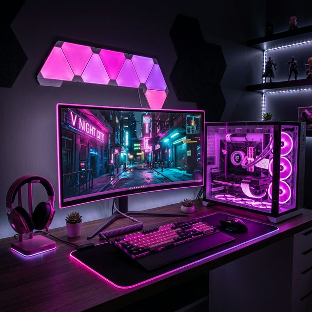 RGB Gaming Setup